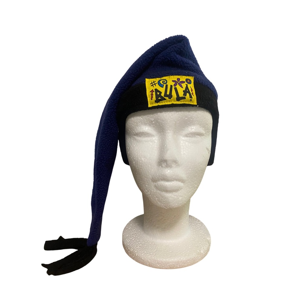 Bula Stocking Cap Beanie OSFA Vintage 90s Fleece Long Tail Y2k Skater Gorpcore
